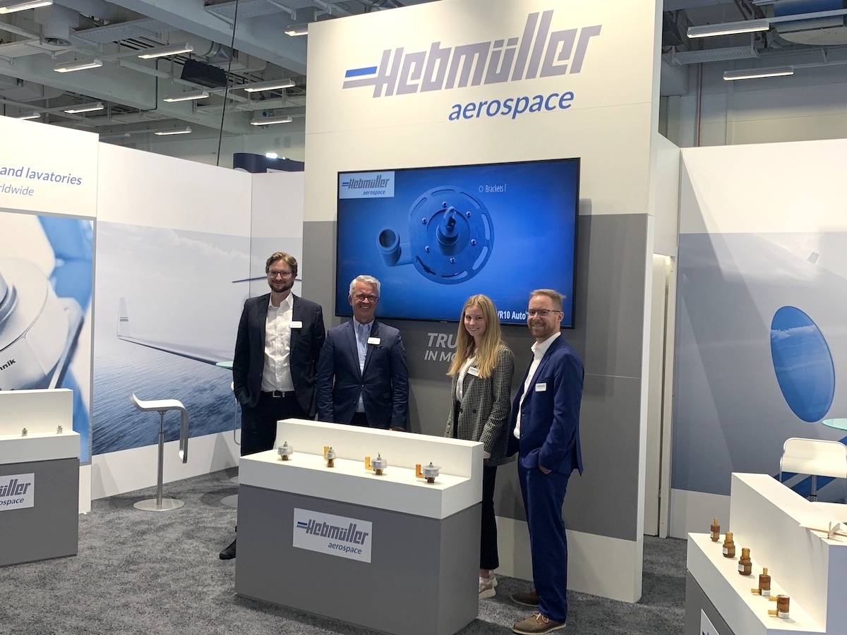 Global Markets Reunites - Hebmueller aerospace Exhibits at AIX 2022
